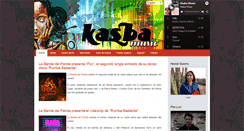 Desktop Screenshot of kasbamusic.com